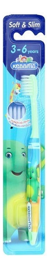 Зубная щетка LION Тhailand Kodomo для детей от 3 лет до 6 лет