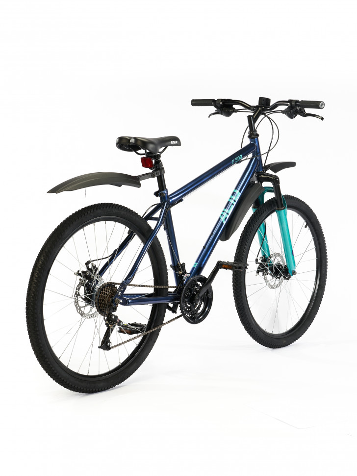 Велосипед ACID 26" F 300 D 2022 г  Темно-Синий/Бирюзовый рама 19"