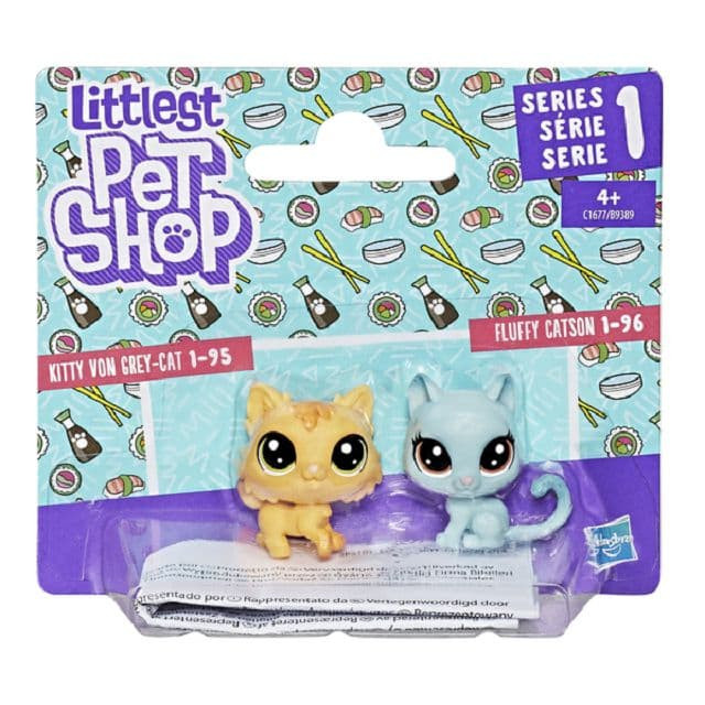 Набор Hasbro Littlest Pet Shop 2 питомца B9389