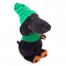 Мягкая игрушка BUDI BASA Vaks25-009 Ваксон в зеленой шапке и шарфе