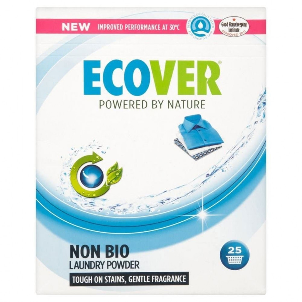 Стиральный порошок ECOVER (Эковер) Non-Bio integrated 1,87 кг