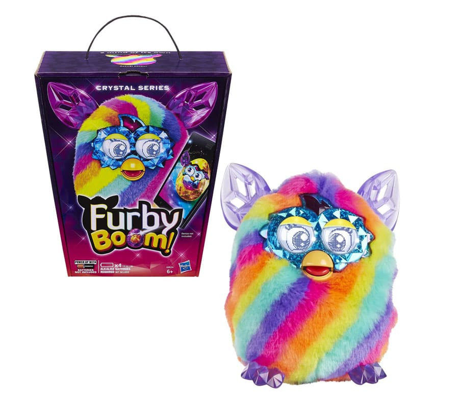Игрушка Hasbro Ферби Радуга Furby Crystal Rainbow FURBY