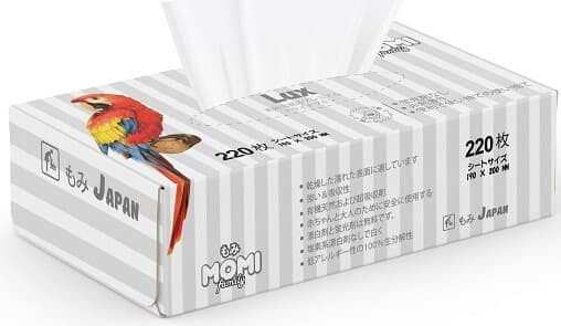Бумажные салфетки MOMI Family LUX двухслойные 220 шт