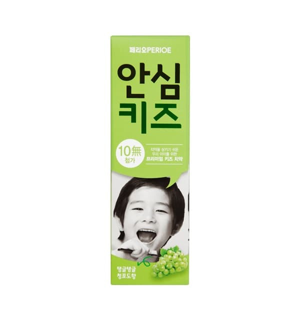 Детская зубная паста PERIOE Safe Kids Green Grape со вкусом винограда 80 гр 10784977