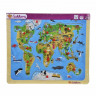 Пазл Eichhorn Карта мира 13 элементов