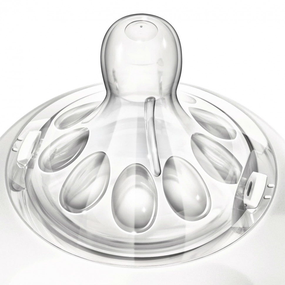 The glass bottle from Philips Avent Natural Series 1 month 240 ml
