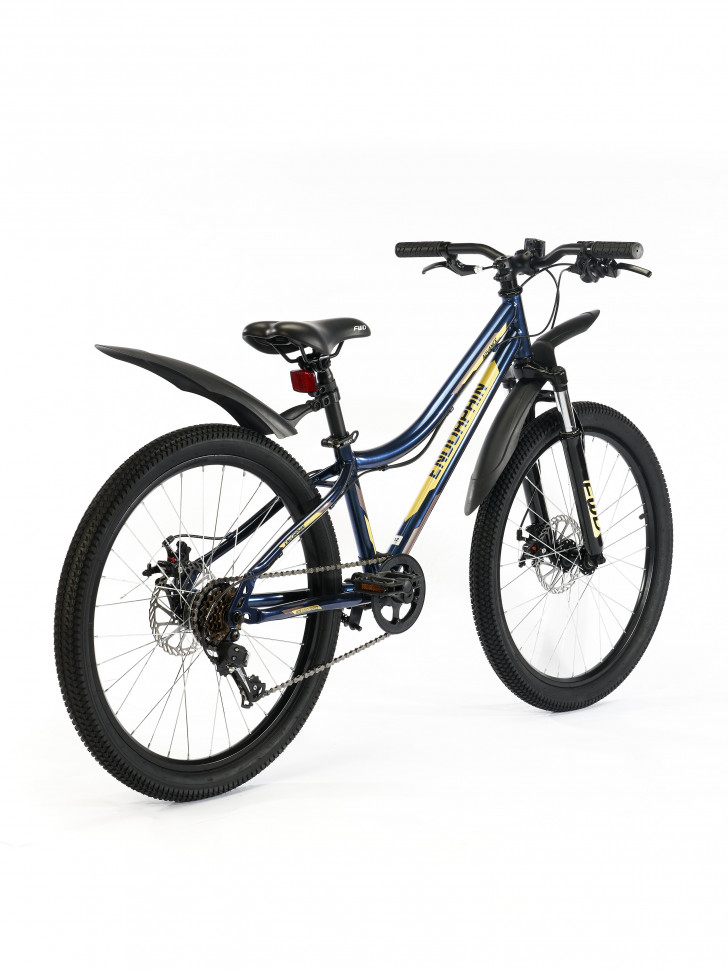 Велосипед 24" Endorphin Advance D 12" Темно-синий/Золотой 
