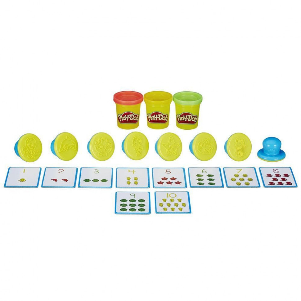 Набор обучающий HASBRO Play-Doh Цифры и числа B3406