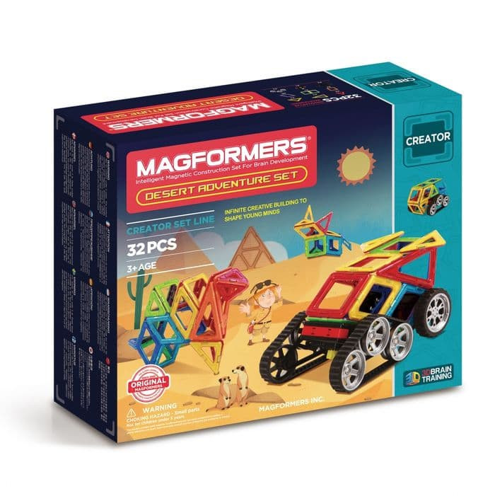 Магнитный конструктор MAGFORMERS Adventure Desert 32 set
