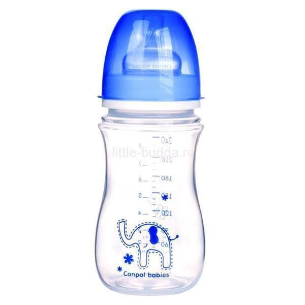 Бутылочка Canpol Babies в наборе с соской 240 мл 35/206