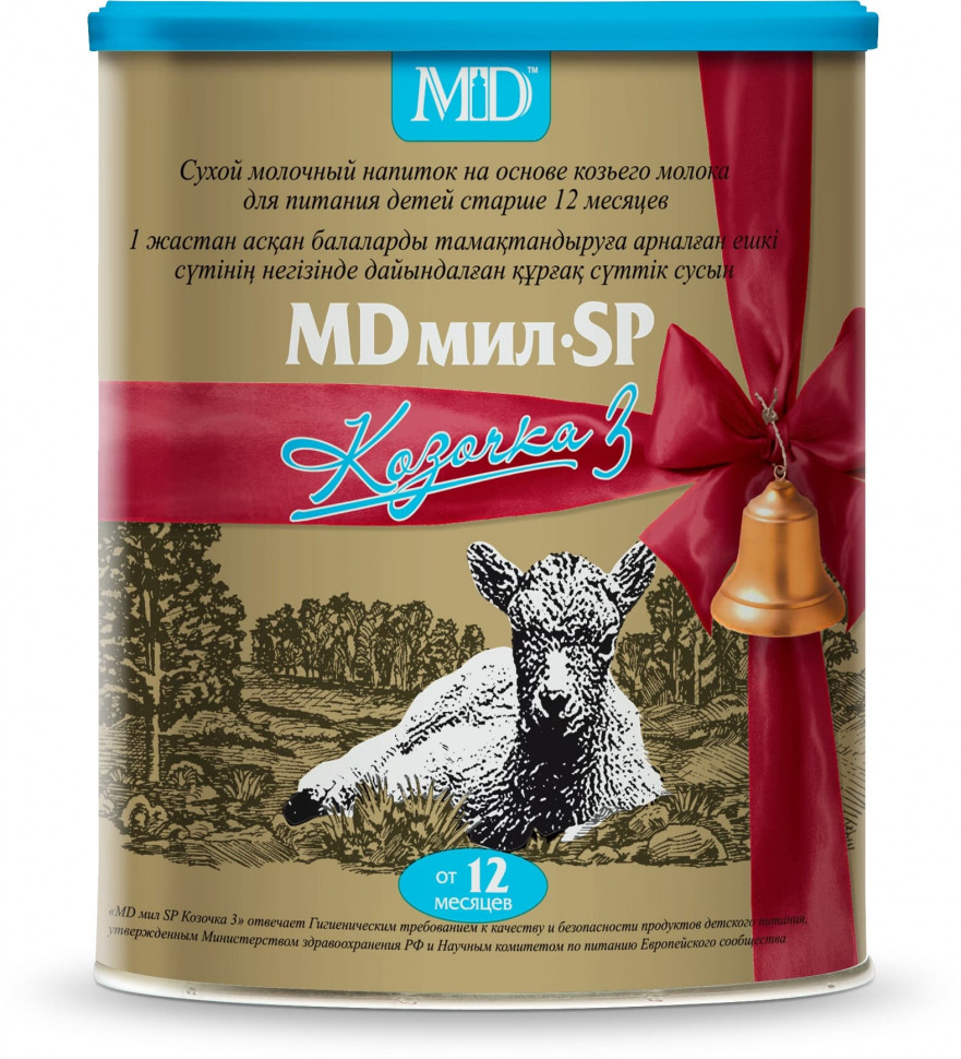 Детская молочная смесь MD мил SP Козочка 3 800 г на основе козьего молока с 12 мес