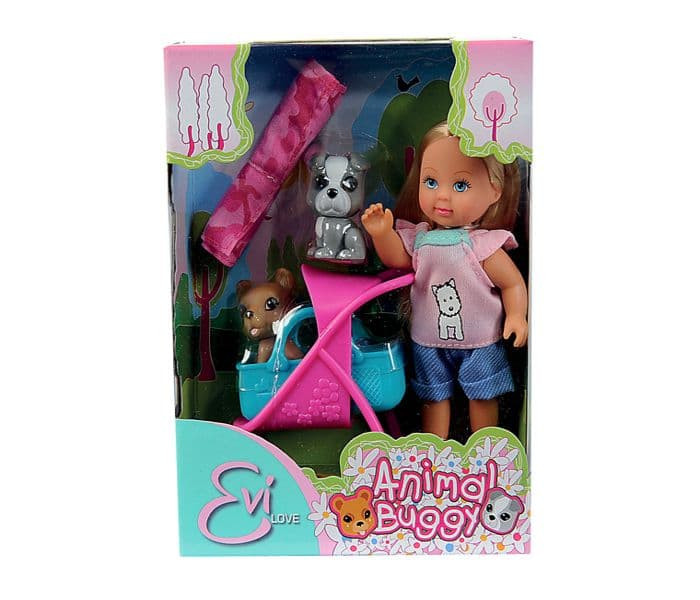 Кукла Simba Еви с двумя собачками и коляской 4