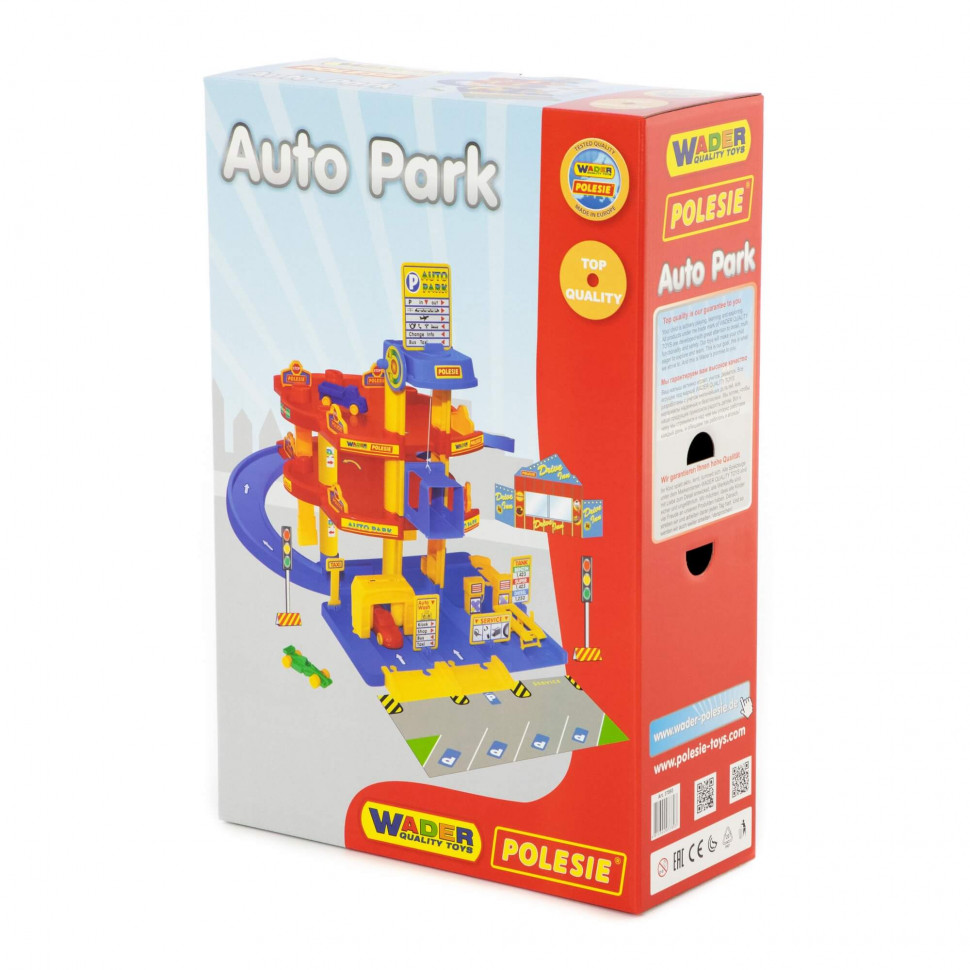 Паркинг Полесье 3-уровневый с автомобилями в коробке 37893